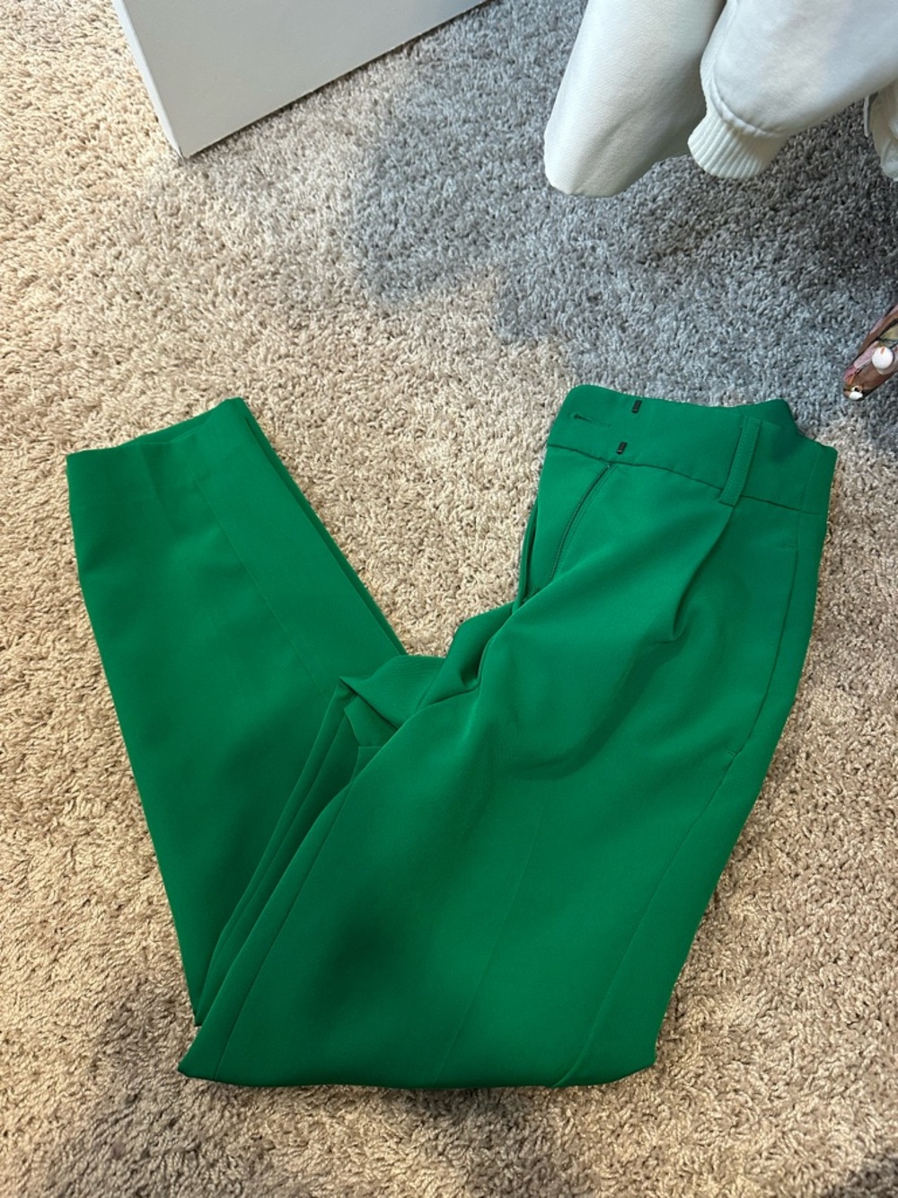 Express Emerald Green Ankle Pants